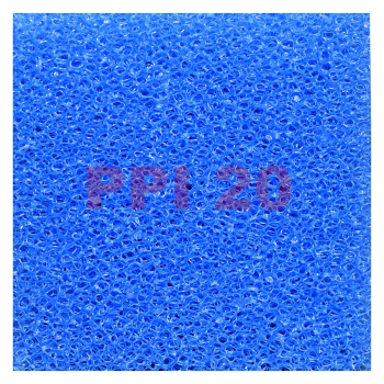 Filtermatte  blau/schwarz, 50 x 50 x 5 cm