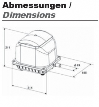 Secoh Membrankompressor JDK 60